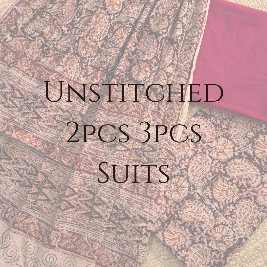 Unstitched 2pcs-3pcs Suits