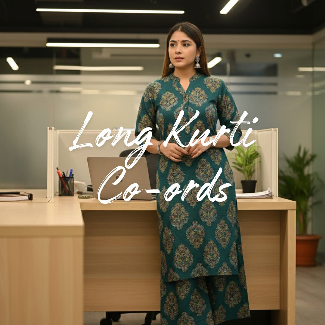 Long Kurti Co-ords